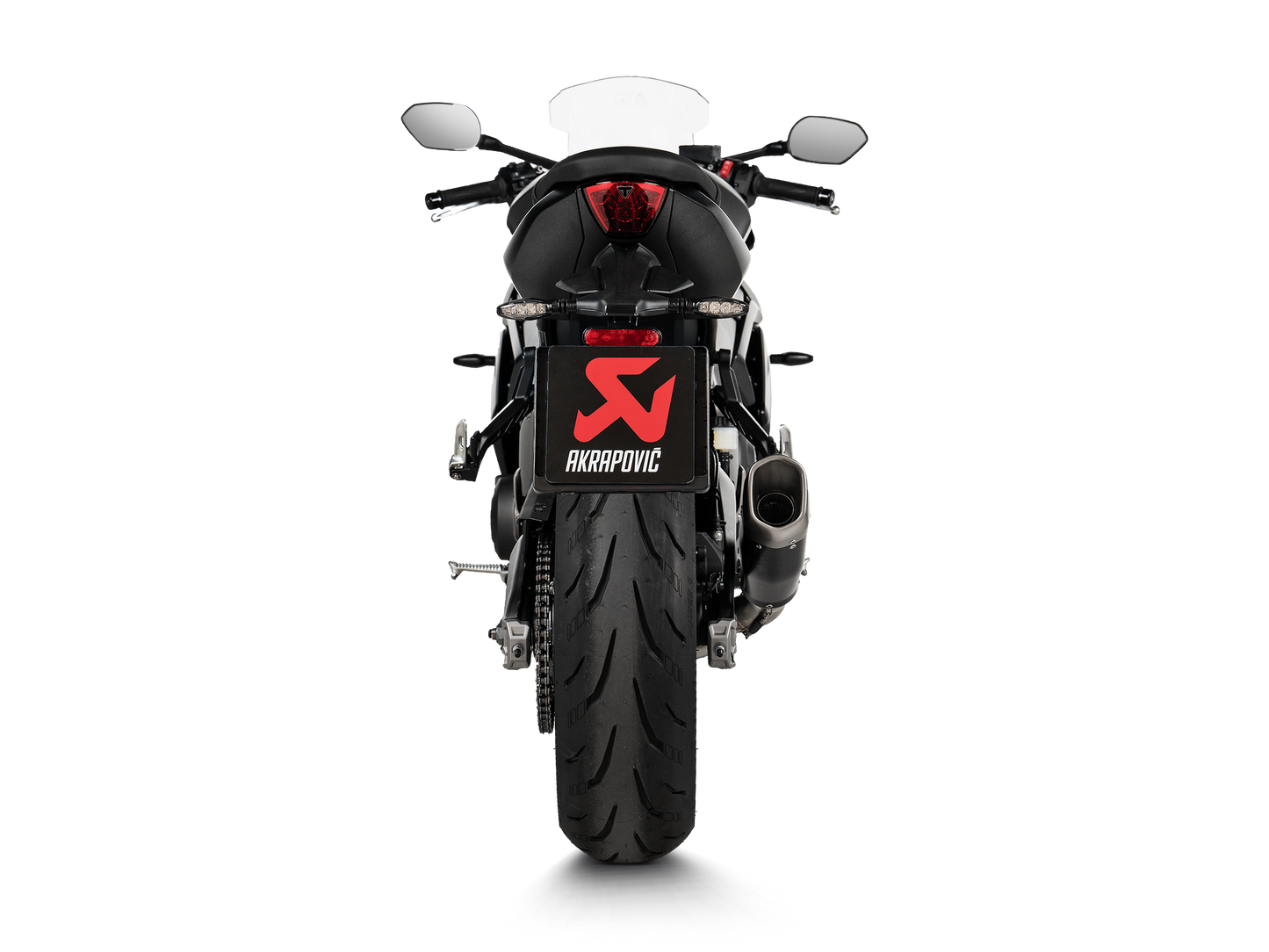 AKRAPOVIC S-T6R2-CQTBL Triumph Daytona 660 (2025+) Exhaust System "Racing Line" (titanium)