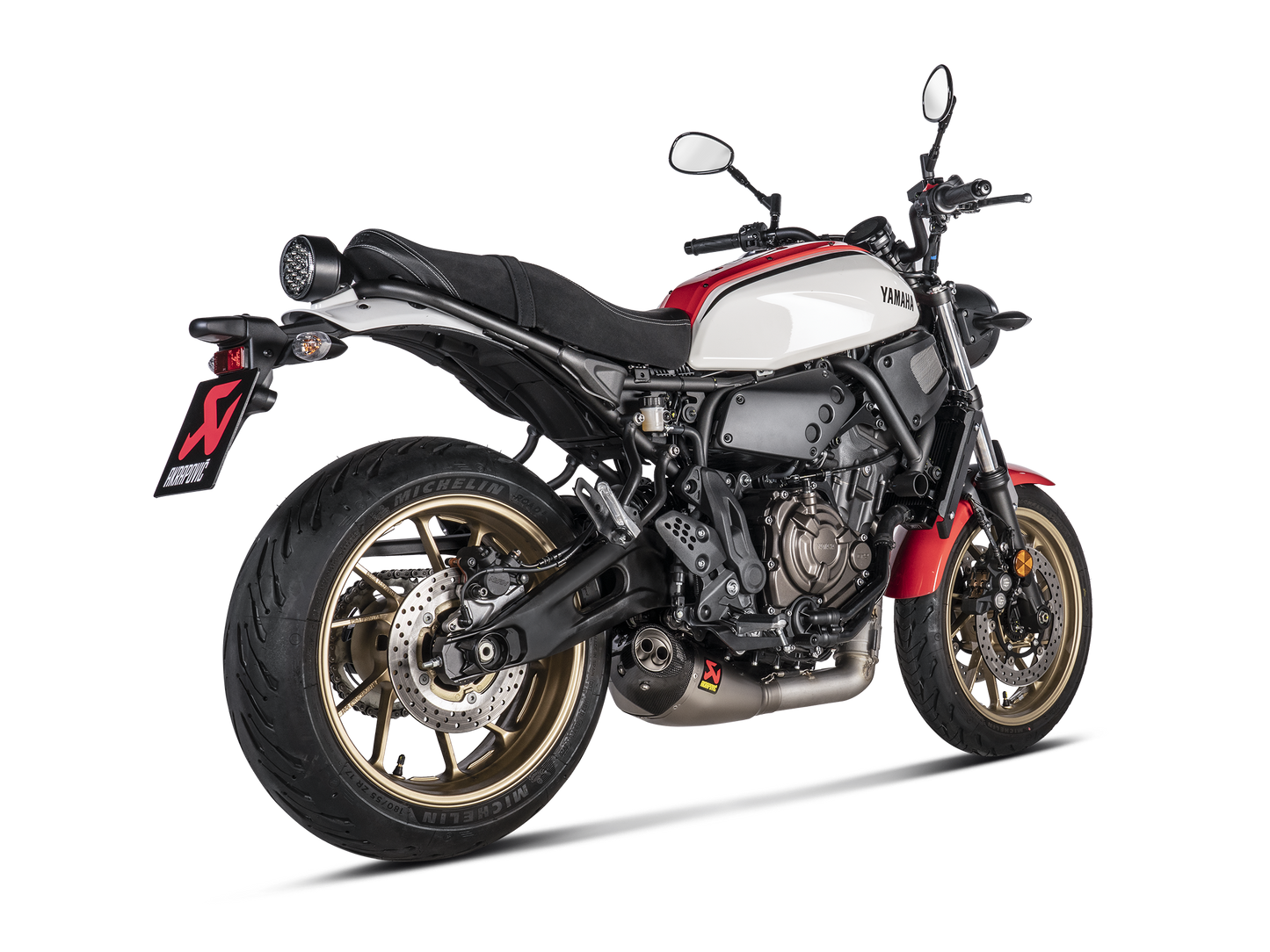 AKRAPOVIC S-Y7R8-HEGEHT/1 Yamaha MT-07 / FZ-07 (2024+) Exhaust System "Racing Line" (titanium)