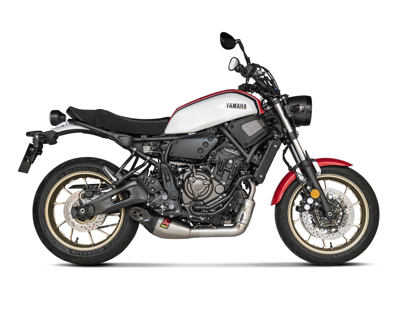 AKRAPOVIC S-Y7R8-HEGEHT/1 Yamaha MT-07 / FZ-07 (2024+) Exhaust System "Racing Line" (titanium)