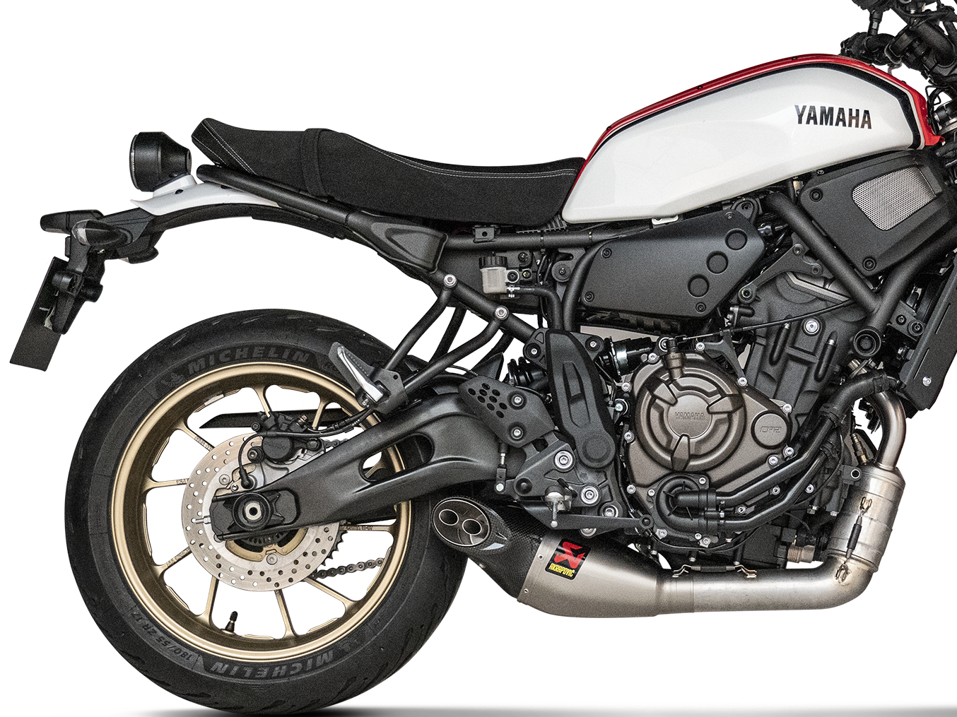 AKRAPOVIC S-Y7R8-HEGEHT/1 Yamaha MT-07 / FZ-07 (2024+) Exhaust System "Racing Line" (titanium)