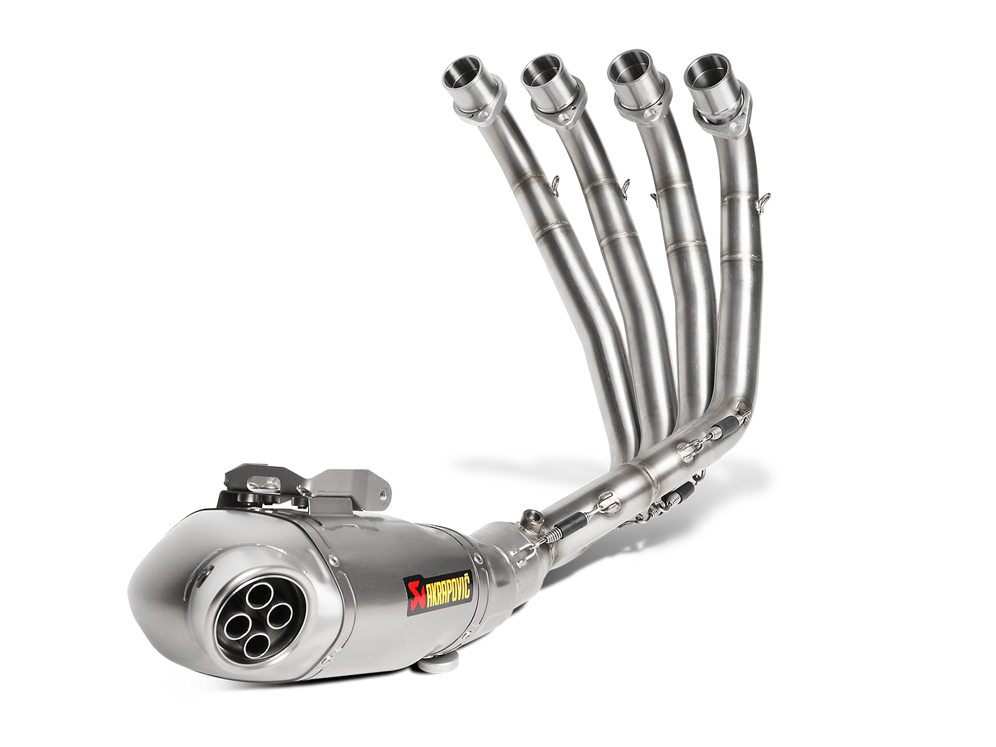 AKRAPOVIC S-H6R12-HAFT Honda CB650F / CBR650F (2016+) Exhaust System "Racing Line" (titanium)