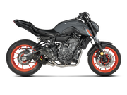 AKRAPOVIC S-Y7R2-AFC Yamaha MT-07 / Tracer 700 / XSR700 Exhaust System "Racing Line" (carbon)