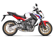 AKRAPOVIC S-H6R12-HAFT Honda CB650F / CBR650F (2016+) Exhaust System "Racing Line" (titanium)