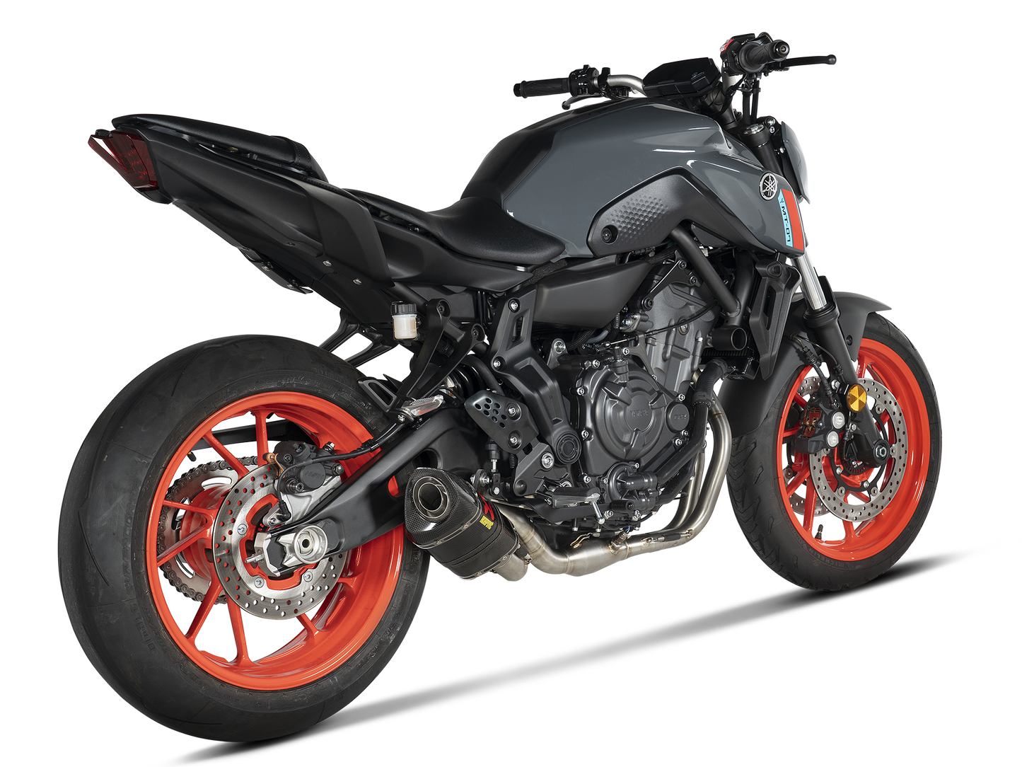 AKRAPOVIC S-Y7R2-AFC Yamaha MT-07 / Tracer 700 / XSR700 Exhaust System "Racing Line" (carbon)