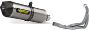 ARROW 71459KZ+71794AK Kawasaki ER6N (2012+) Aluminum Full Exhaust System "Competition Evo Race-Tech"