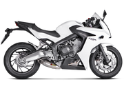 AKRAPOVIC S-H6R12-HAFT Honda CB650F / CBR650F (2016+) Exhaust System "Racing Line" (titanium)