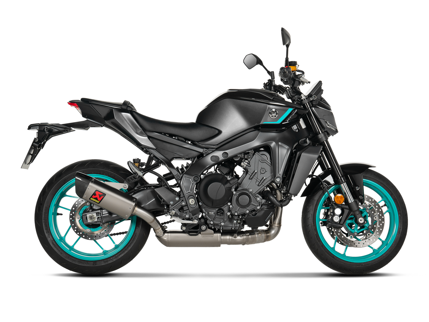 AKRAPOVIC S-Y9R15-HAPT/2 Yamaha MT-09 / FZ-09 (2025+) Exhaust System "Racing Line" (titanium)
