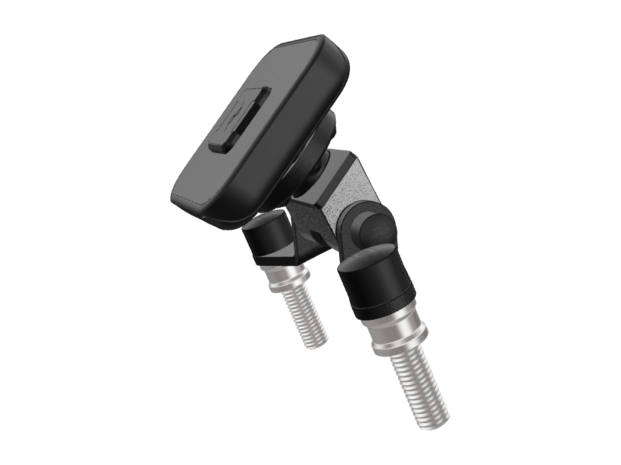 EVOTECH Kawasaki Z400 (2019+) Handlebar Phone / GPS Mount "Peak Design" (clamp)