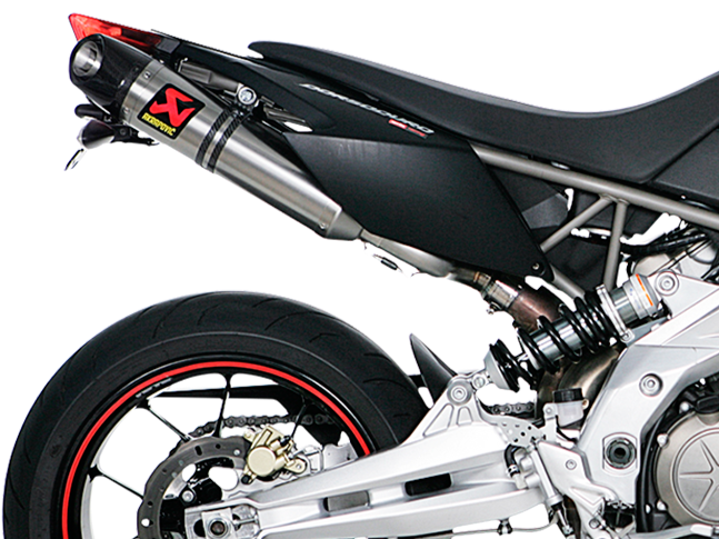 AKRAPOVIC S-A7SO2-HDT Aprilia Dorsoduro 750 (08/15) Slip-on Exhaust (titanium)
