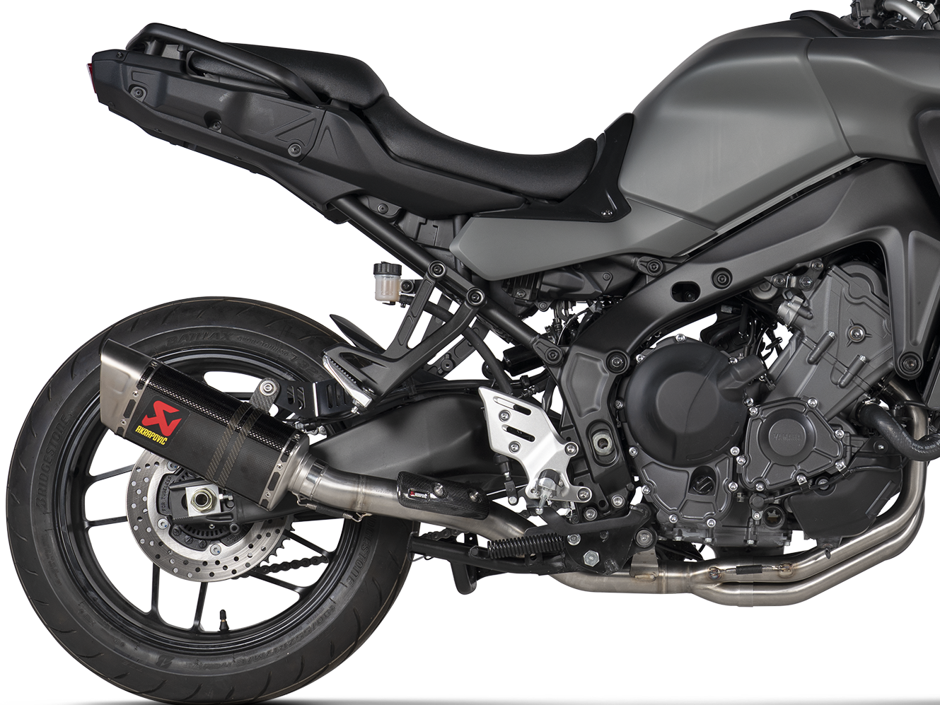 AKRAPOVIC S-Y9R14-APC Yamaha Tracer 9 / GT / Plus (2021+) Exhaust System "Racing Line" (carbon)