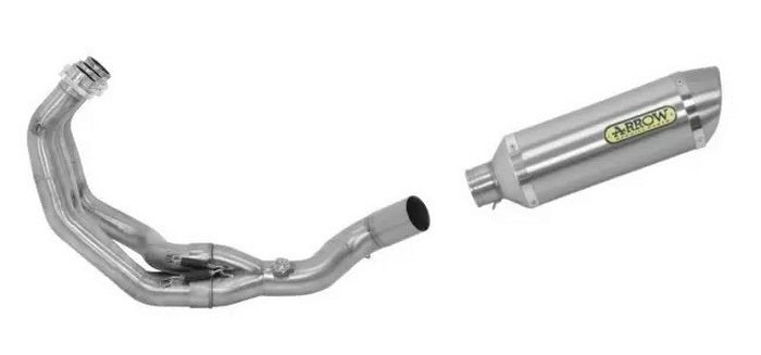 ARROW 71716MI+71900AO Yamaha MTX850 Niken (2018+) Full Exhaust System "Competition Evo Thunder" (aluminum; racing)