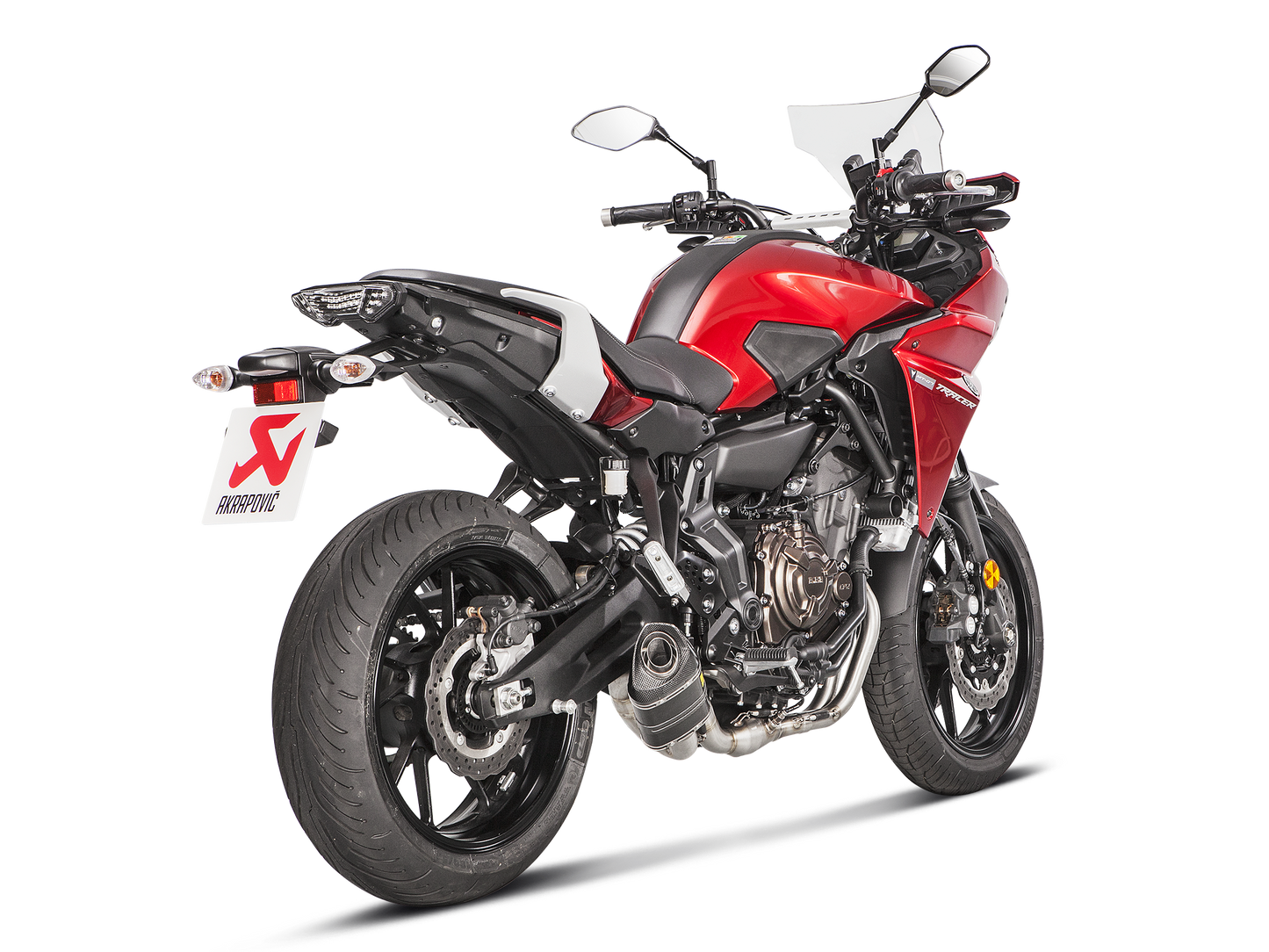 AKRAPOVIC S-Y7R2-AFC Yamaha MT-07 / Tracer 700 / XSR700 Exhaust System "Racing Line" (carbon)