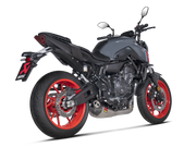 AKRAPOVIC S-Y7R8-HEGEHT/1 Yamaha MT-07 / FZ-07 (2024+) Exhaust System "Racing Line" (titanium)