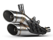 ZARD Ducati Diavel 1260 (2019+) Stainless Steel Slip-on Exhaust (racing)