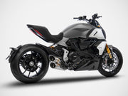 ZARD Ducati Diavel 1260 (2019+) Stainless Steel Slip-on Exhaust (racing)