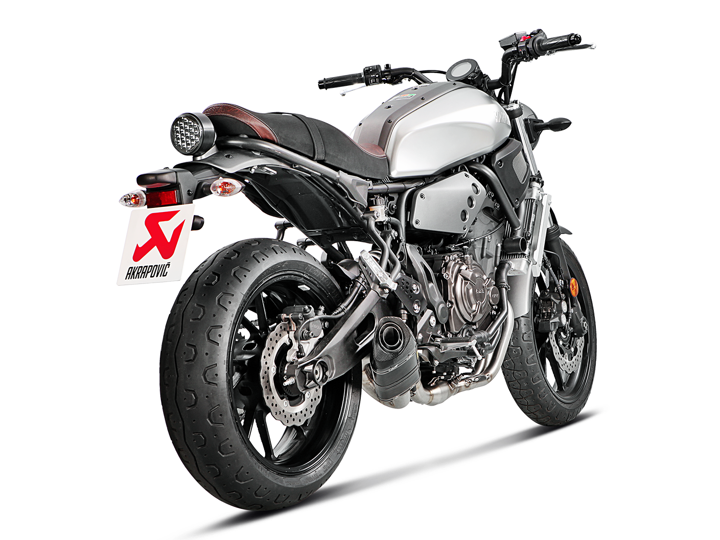 AKRAPOVIC S-Y7R2-AFC Yamaha MT-07 / Tracer 700 / XSR700 Exhaust System "Racing Line" (carbon)