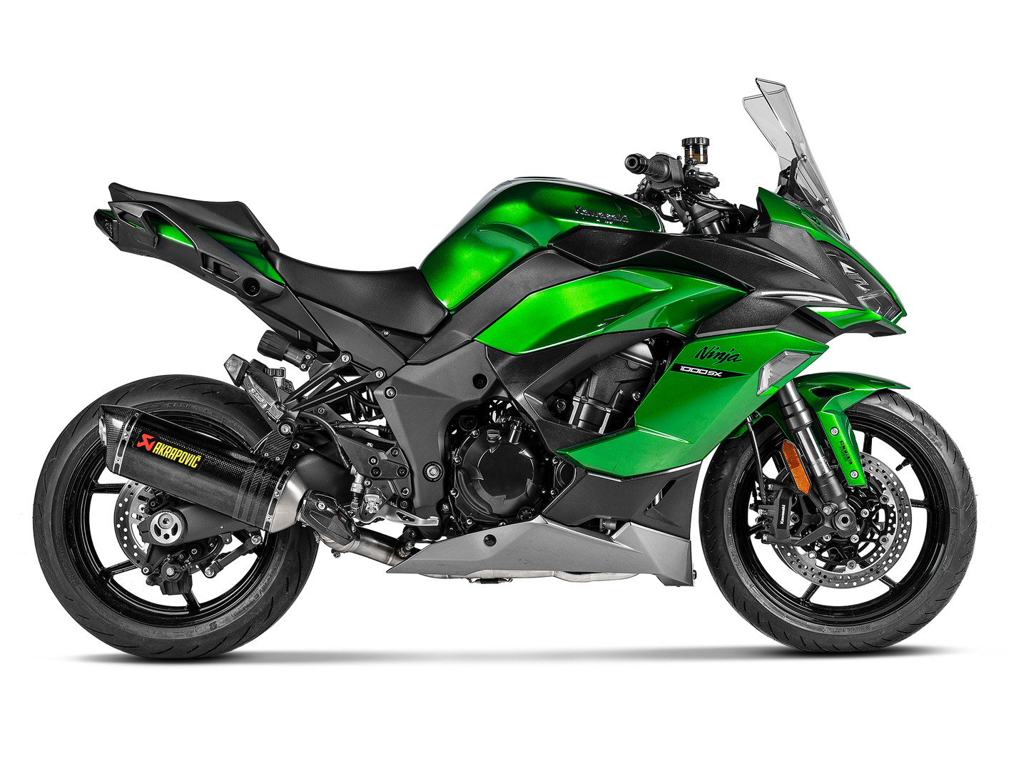 AKRAPOVIC E-K10R5 Kawasaki Ninja 1000SX (2023+) Optional Header Exhaust (SS)
