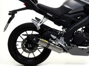ARROW 51019MI+51518PK Yamaha YZF-R125 (2021+) Full Exhaust System "Competition Evo Thunder" (titanium; racing)