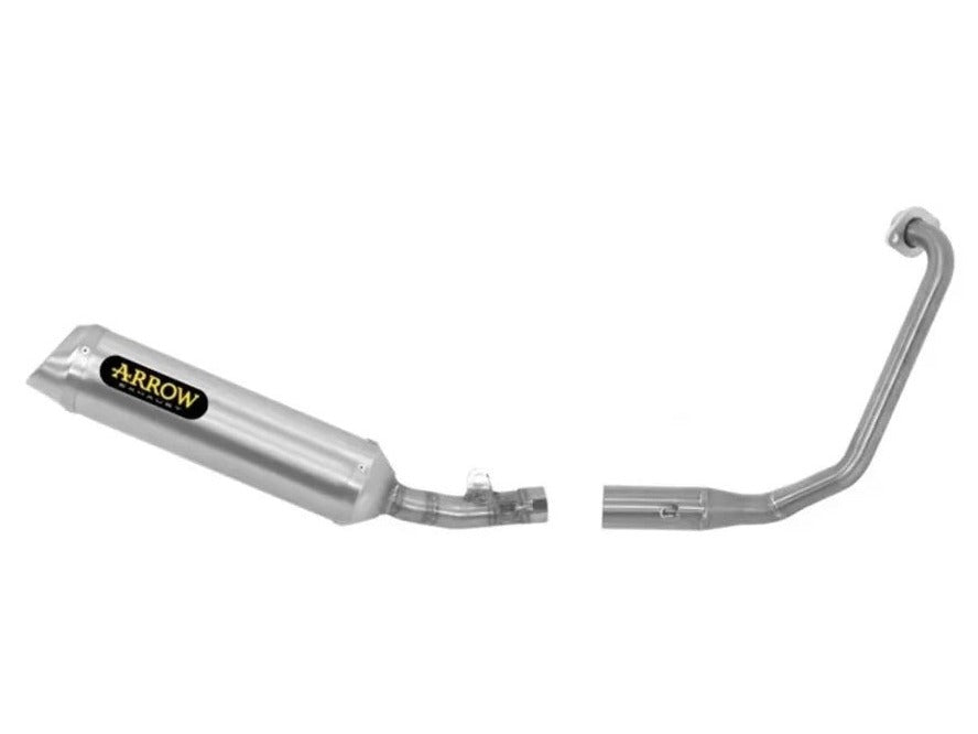 ARROW 51018KZ+51518PO Yamaha MT125 (2020+) Titanium Full Exhaust System "Competition Evo Thunder"